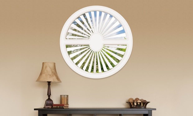 Circle shaped window in Kingsport
